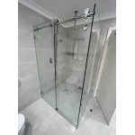 Sero-L Frameless Sliding Door L Shape Shower Screen 980-1100*1000